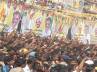 TDP, lokesh, vastunaa meekosam eighth day in a nutshell, Gandhi jayanti