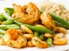 Recipe Nutrition, garlicky shrimp, paprika shrimp and butter beans saute, Shrimp