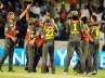 sunrisers, sunrisers, hyderabad registers first win in debut match, Hyderabad sunrisers