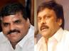 Chiru candidature for Rajya Sabha, Chiranjeevi, botsa to support chiru candidature for rs, Rs biennial elections