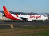 passengers, airway, spice jets commotion in the air, Up in the air