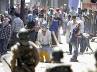 students clash, Samajwadi Party government, intense violence erupted allahabad university campus, Si examinations