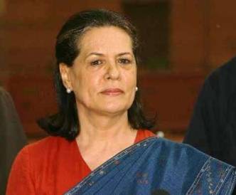 Sonia to declare Congress Presidential candidate