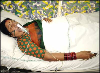 TDP MLC Nannapaneni hospitalized