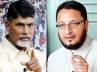 tdp chandrababu naidu, chandrababu naidu mim, chandrababu plays dice smartly, Mim support chandrababu naidu