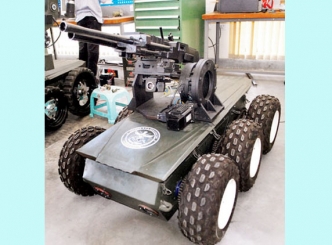 Army plans gun mounted robot