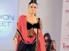 21-year-old city model, India Fashion Street, pain on the ramp, Park hotel