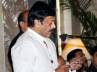 ruling congress, pallam raju, did cong realize importance of kapu vote bank in ap, Chief minister chiranjeevi