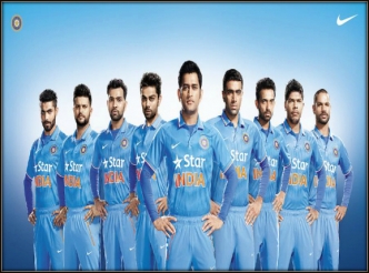  Indian Team&#039;s new Jersey unveiled!