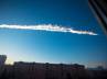 chelyabinsk, russia meteor video, russian meteor blast, Urals mountains