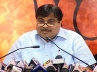 Nitin Gadkari, state BJP president Kishan Reddy, bjp promises green revolution in telangana, Telangana stir