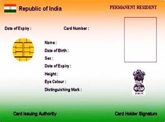 Aadhar card issued under the name Coriander