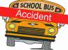 Tungabhadra river, bus overturns., school bus overturns in khammam 14 students killed, School bus