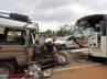 Road accident, road accidents in AP, 20 tribals injured in jeep lorry collision, Road accidents