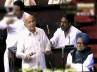 sushil kumar shinde lok sabha, bomb blasts shinde, uproar in parliament on hyderabad blasts, Opposition parties