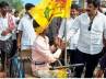 vastunna meekosam jail, chandrababu naidu jagan, balakrishna joins babu lashes out at cong rule, Chandrababu vastunna meekosam