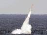 submarine., target, india successfully test fired the underwater ballistic missile, Underwater