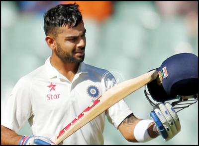 Kohli scores ton on debut