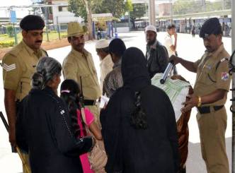 Tight security in Hyderabad