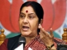 notice for discussion on Telangana, notice for discussion on Telangana, sushma gives notice for discussion on t, Bjp leader ms sushma swaraj