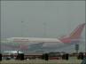 jet airways flight to abu dhabi diverted., delay in flight in delhi, delhi fogged out, Fog