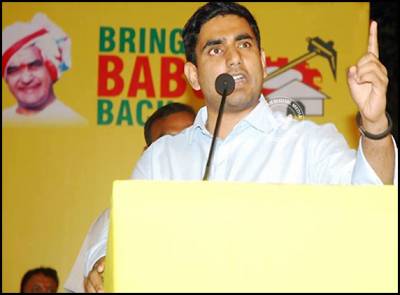 Nara Lokesh slams KCR