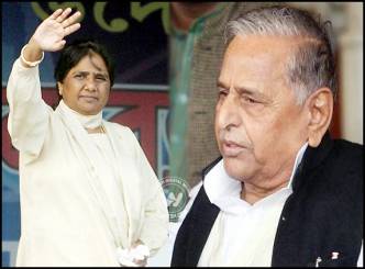 Mulayam jokes, Mayawati rejects