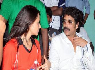 Nag, Amala, Akhil to leave for Shirdi