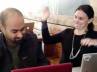 facebook, facebook, her job is to slap him, Woman slaps