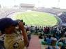 hyderabad twin blasts, India vs Australia, ind vs aus at rajiv gandhi international stadium in pics, Australian team
