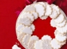 edible pearl luster dust, sugar cookie, cookie wreath, Cookie