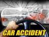 Techie Couple, Techie Couple, techie couple in fatal accident at nadigama, Fatal