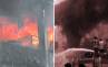 white petrol reason, 18 December, fire in begumpet airport 50 cr gutted, Flame