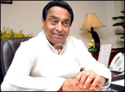 Kamal Nath as Pro-tem Speaker