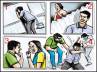 room mates, room mates, bathroom peeping tom thrashed to death in thane mumbai, Thane