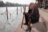 weird face ganesh, treatment to weird face, a painful story of a half faced man, Haridwar