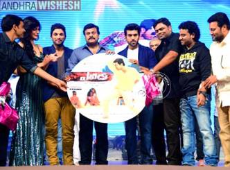 Yevadu audio, trailer launch