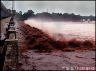 Godavari Swelling at Bhadrachalam