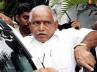 Karnataka chief minister, bail to Yedyurappa, bail granted to yedyurappa, Yeddy in