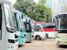 private bus owners' association, seizing the buses, pvt buses not to ply on roads, Private buses