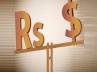 rupee value falls., rupee value, rupee downs by 12 paise, Rupee value