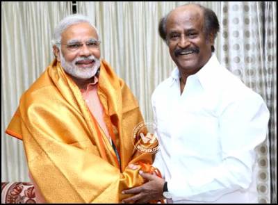 Modi invites Rajinikanth