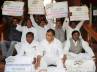 T protest, Telangana agitation, t storm disturbs ls business for fifth day, T discussions