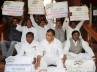 discussions on Telangana, decision on Telangana, t storm disturbs ls business for fifth day, 9 telangana congress mps