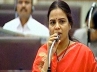 defiance of whip by Sobha Nagi reddy, PRP complaint to Speaker on Sobha Nagi reddy, prp seeks disqualification of sobha speaker serves notices, Defiance