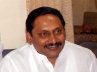 N Kiran Kumar Reddy, Retirement age, cm showers greetings with jobs retirement age increased, Greetings