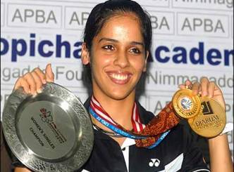 Saina to receive Rs. 25 lakh cash prize