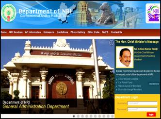AP Government Portal For NRIs