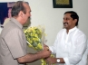 Kirankumar reddy, Kiran-Azad talks, kiran meets azad discusses cabinet rejig, Induction