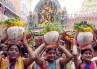 bonalu, Telangana culture, lal darwaza mahankali bonalu from july 6, Bonam